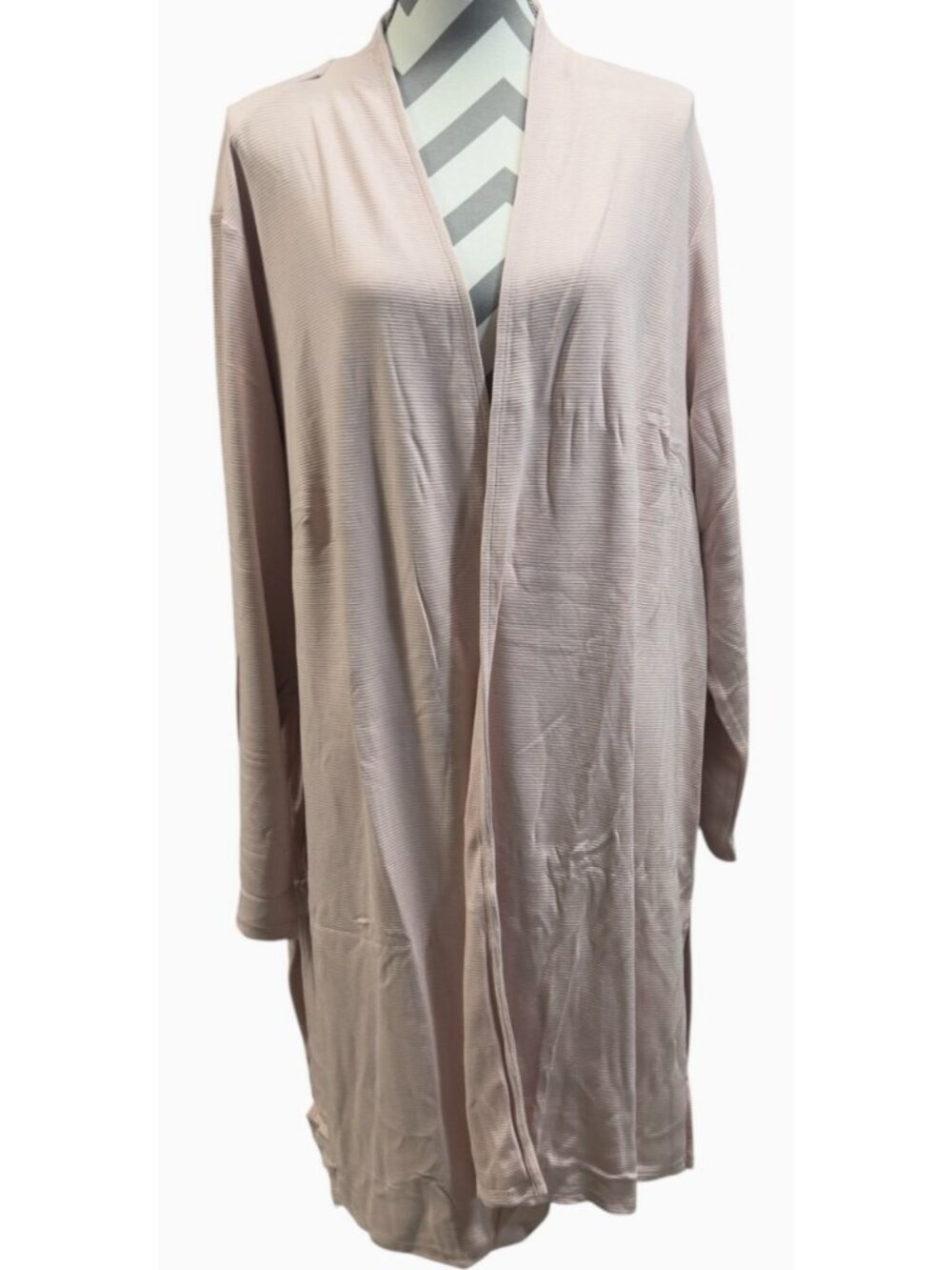 J. Jill Rosewater Ribbed Long Sleeve Wrap Topper - Women's 4X - Retail $139